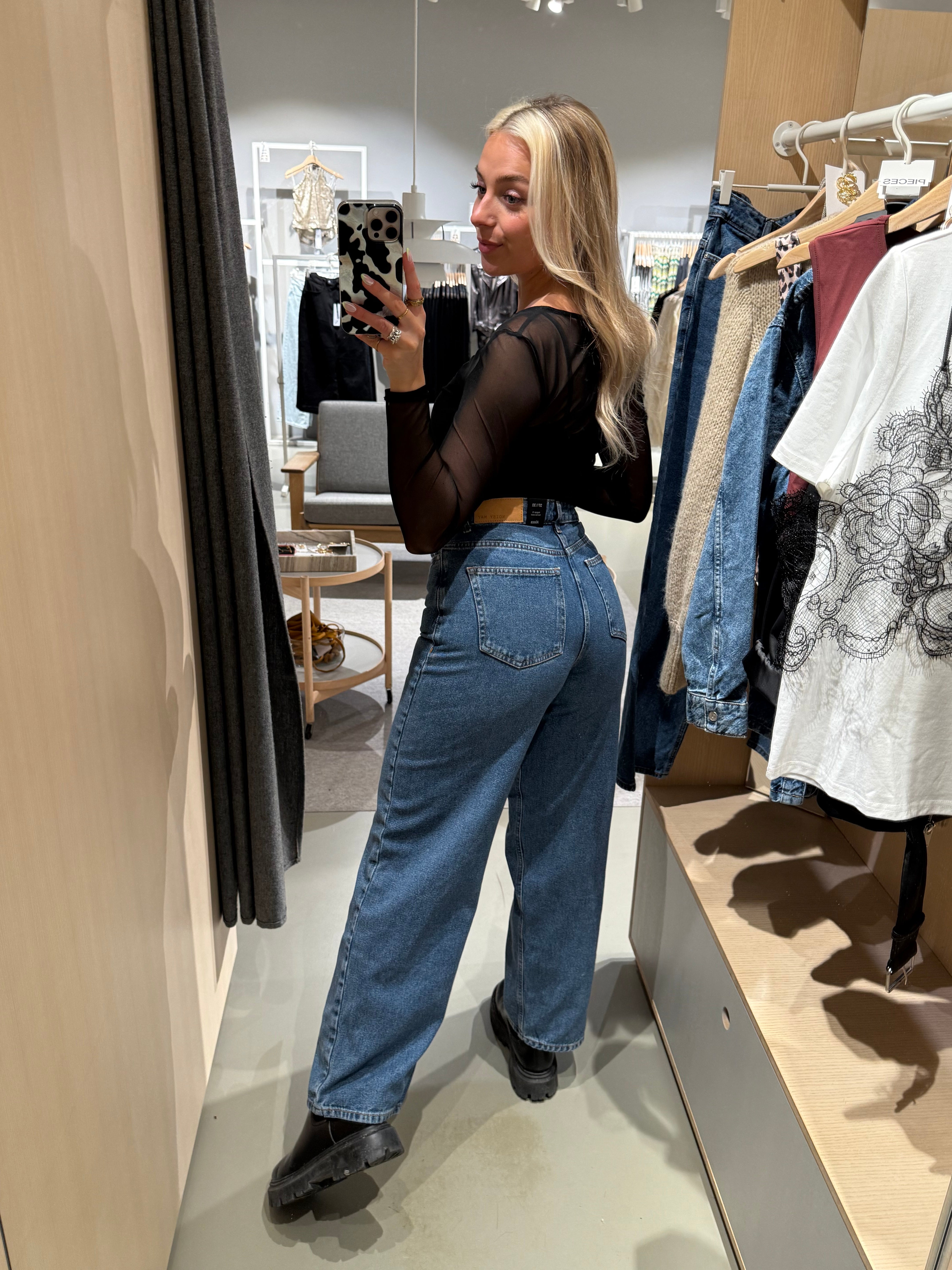 NMALEXA Jeans - Medium Blue Denim